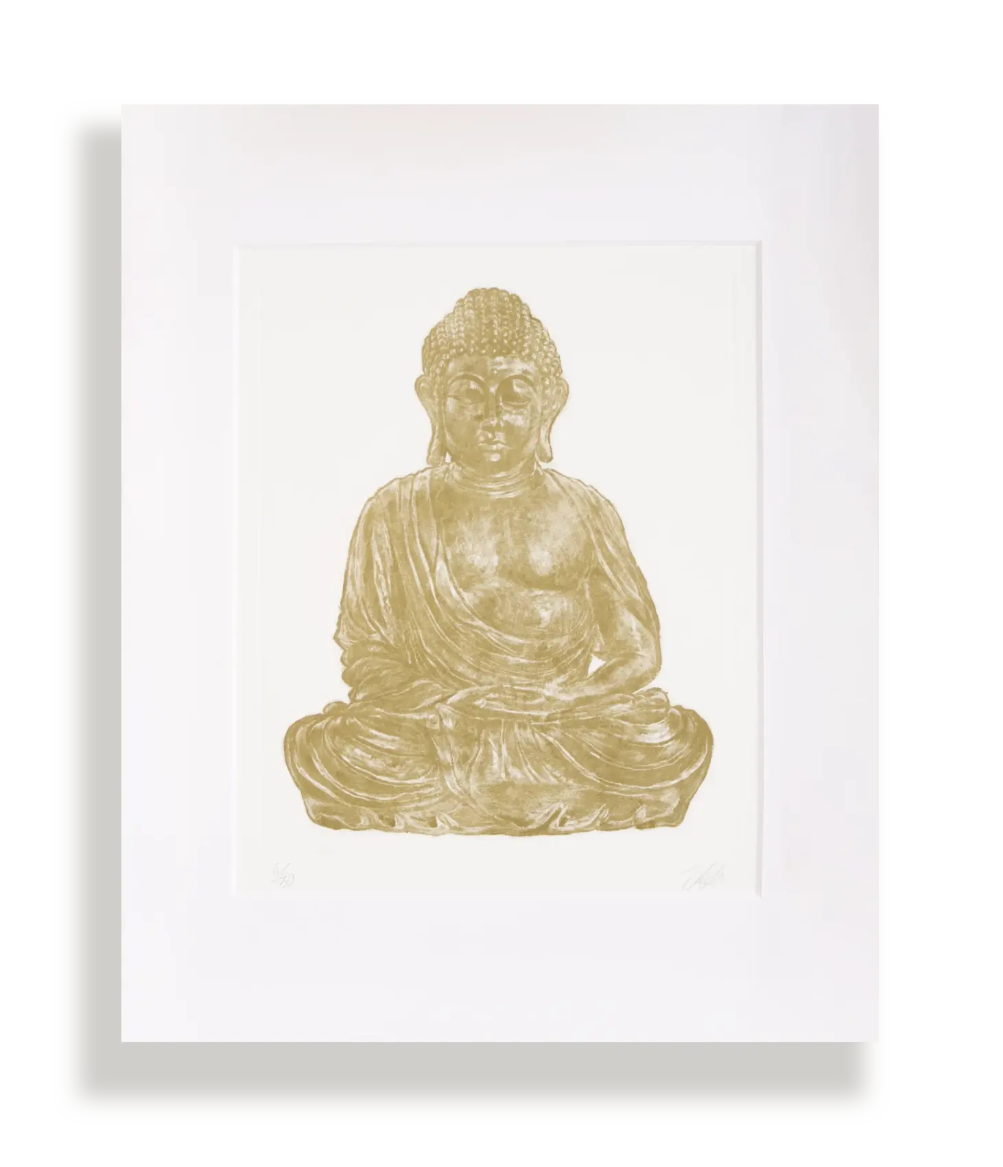 Kamakura Buddha Gold