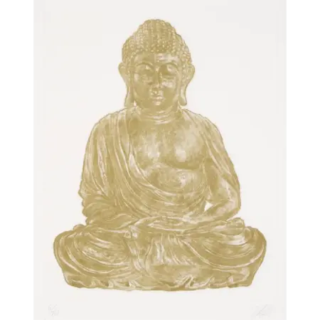 Kamakura Buddha Gold