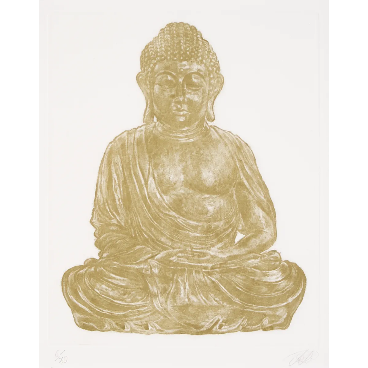 Kamakura Buddha Gold